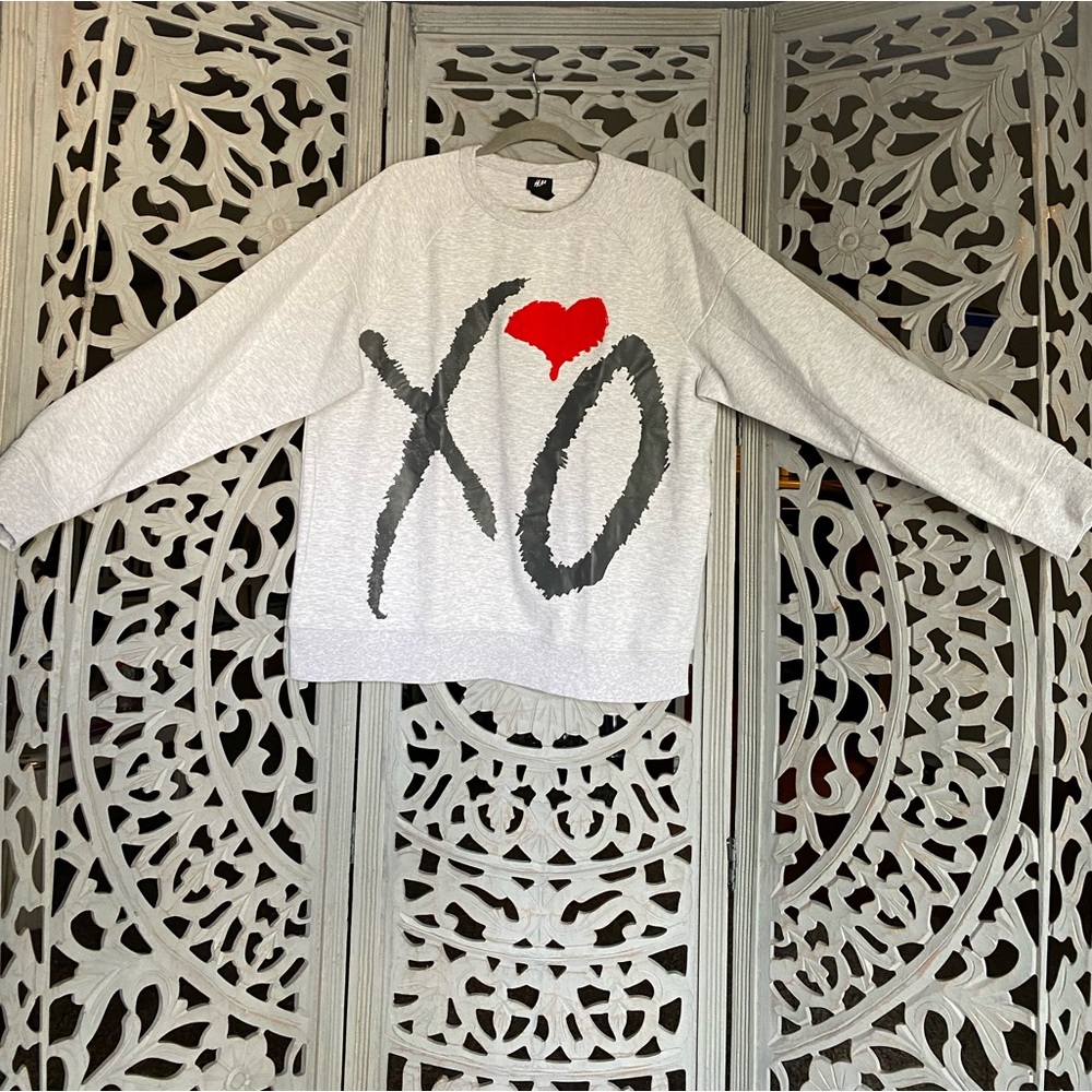 H&M The Weeknd XO Logo Crewneck